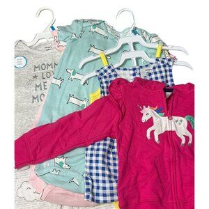 Carter’s 24-month Girl  Bundle of 10 outfits, sleepers, sweatshirts